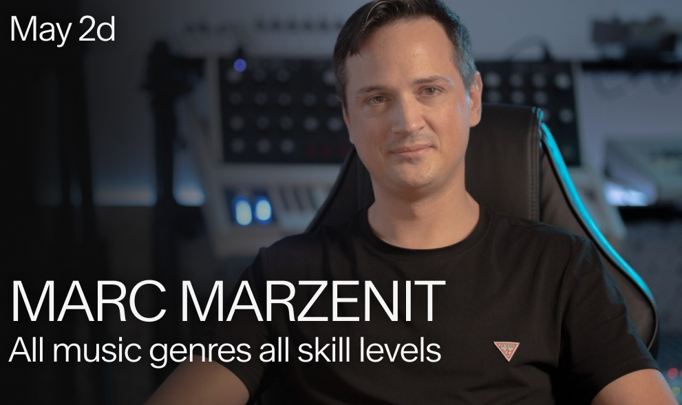 All Genres & All Skill levels | A&R: Marc Marzenit - May 2nd